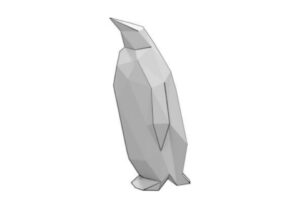 papercraft pinguino