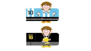 Papercraft messi