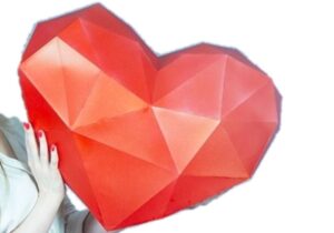 Corazón rojo