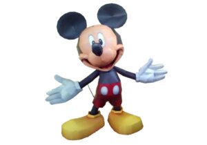 Mickey Mouse papaercraft