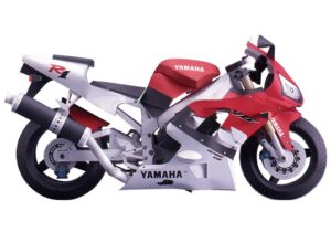Yamaha YZF-R1 papercraft