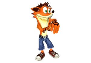 crash Bandicoot papercraft