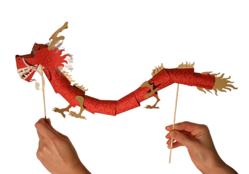 Dragón del año nuevo Chino