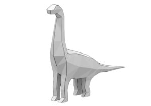 Diplodocus para colorear